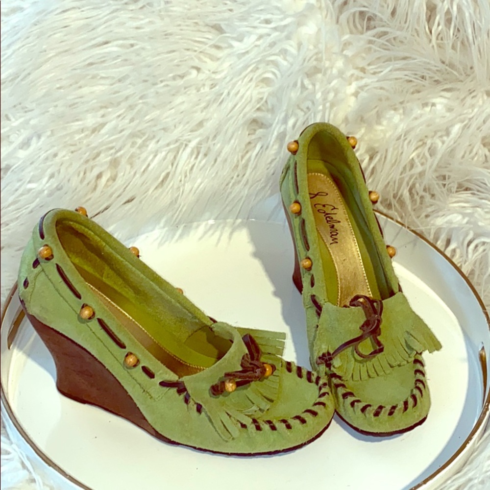 S. Edelman FUNKY FUN GREEN BEADED